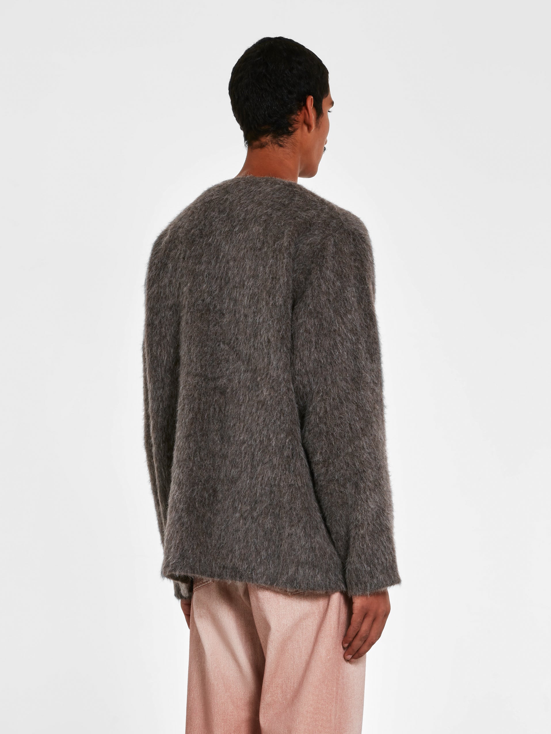 Our Legacy - Men’s Cardigan - (Grey) view 4