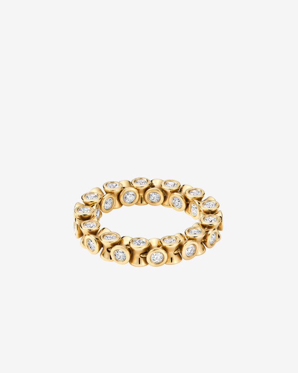 Ox - Ourglass Ring - (Yellow Gold)