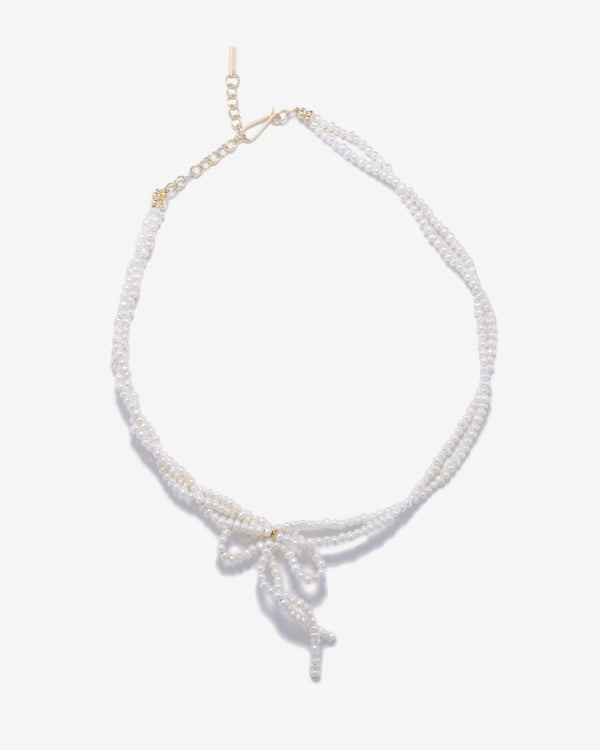 Completedworks - Pearl and Recycled Gold Vermeil Necklace - (Pearl)