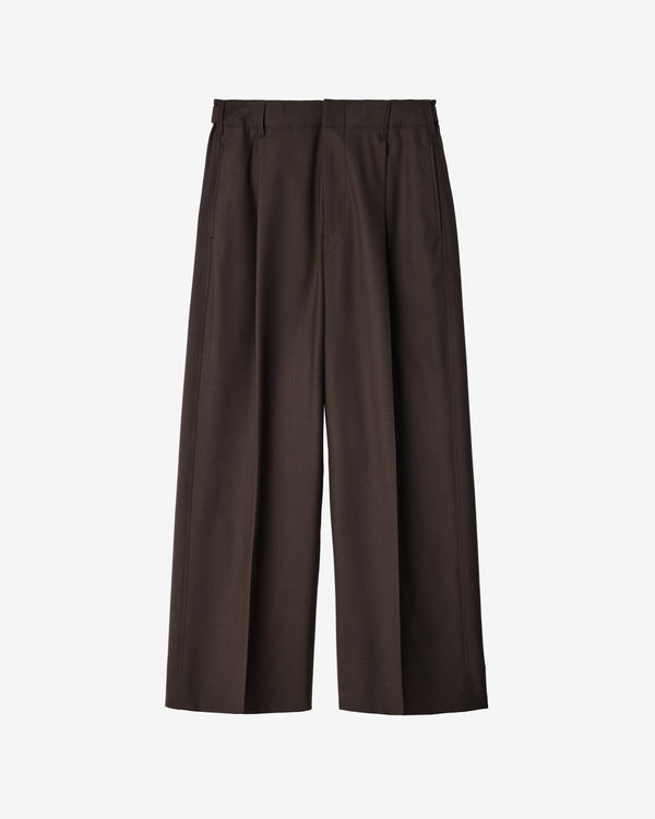 Lemaire - Men's Single Pleat Tailored Pants - (Moss)