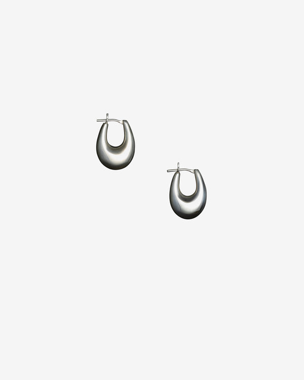 Sophie Buhai - Women's Small Etruscan Hoops - (Silver)