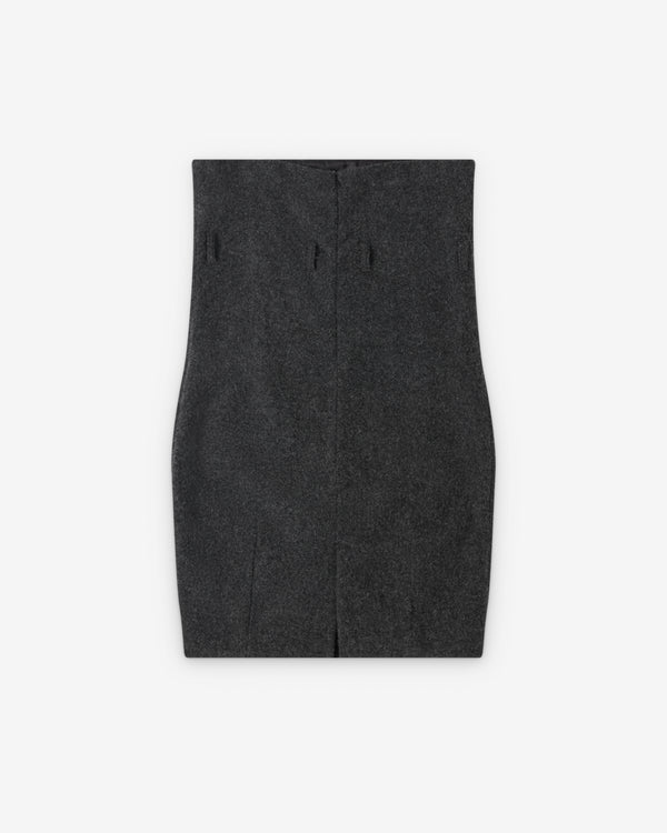 Pillings - Women's Pencil Skirt - (Charcoal Grey)