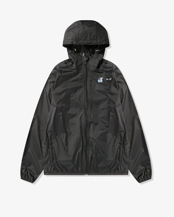 Play - K-Way Black Heart Zip Jacket - (Black)