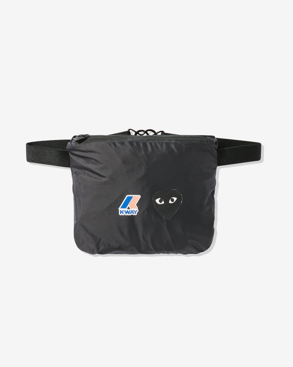 Play Comme des Garçons - K-Way Black Heart Zip Jacket - (Black)