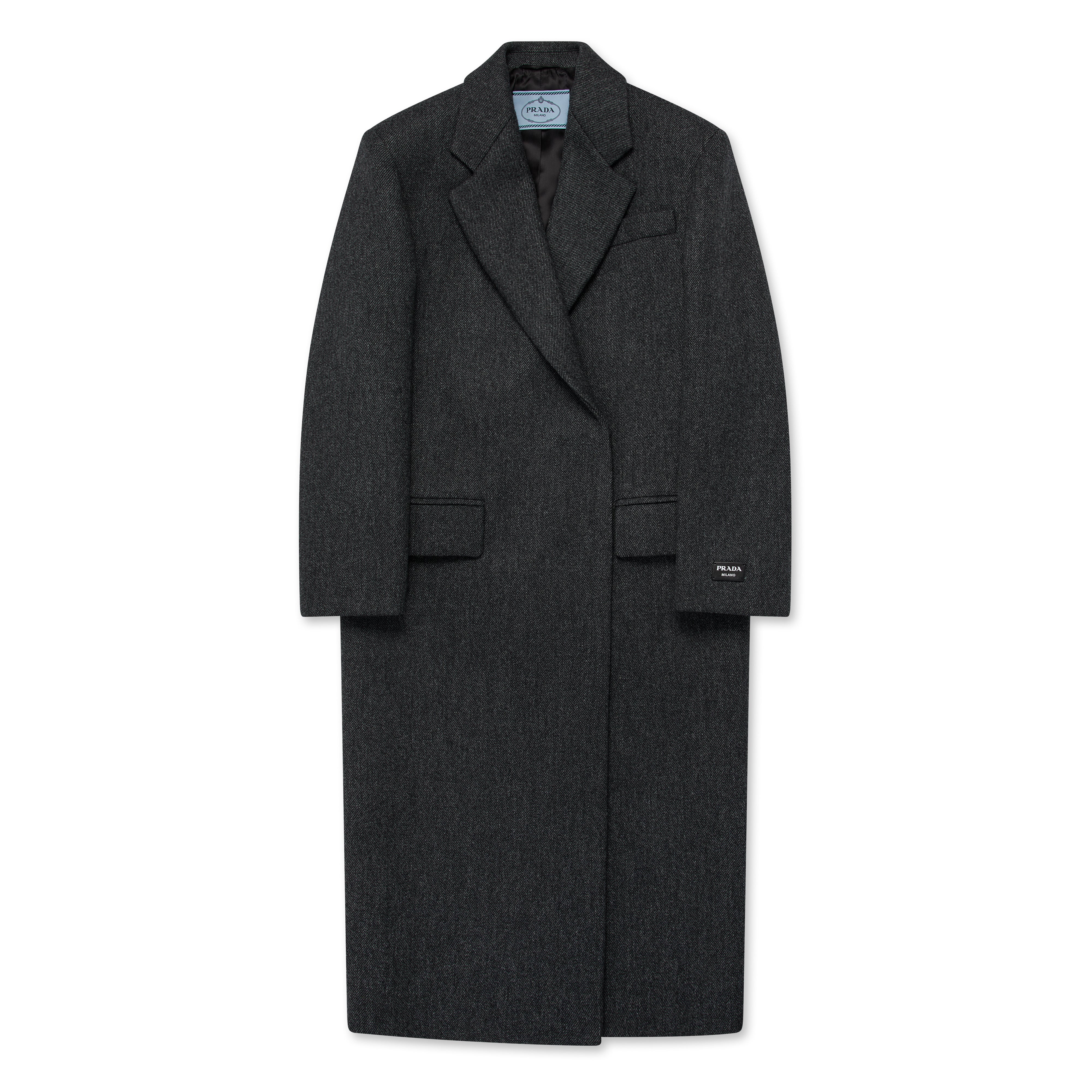 Prada - Women's Coat - (Grey) – DSMNY E-SHOP