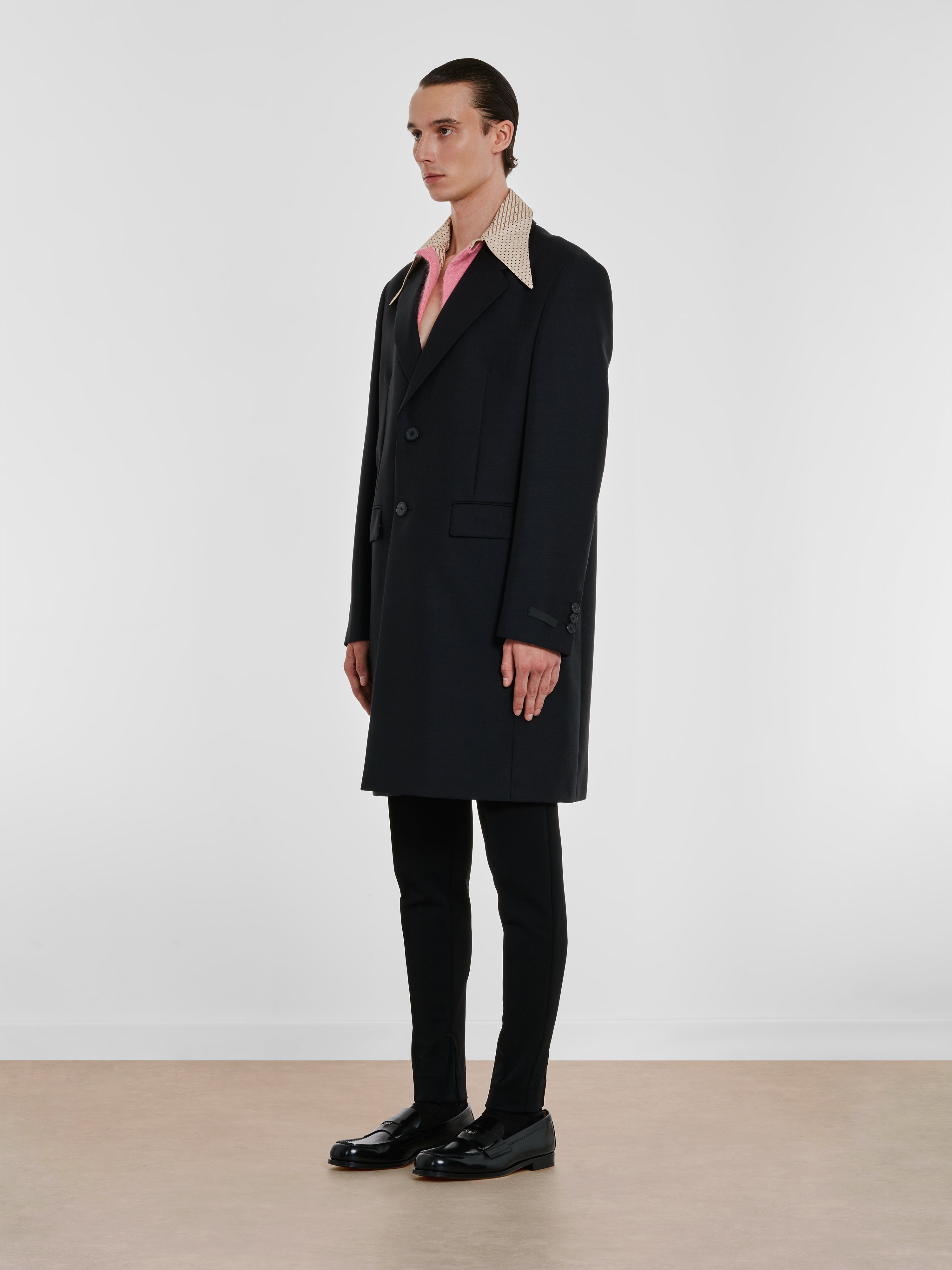 Prada wool clearance coat