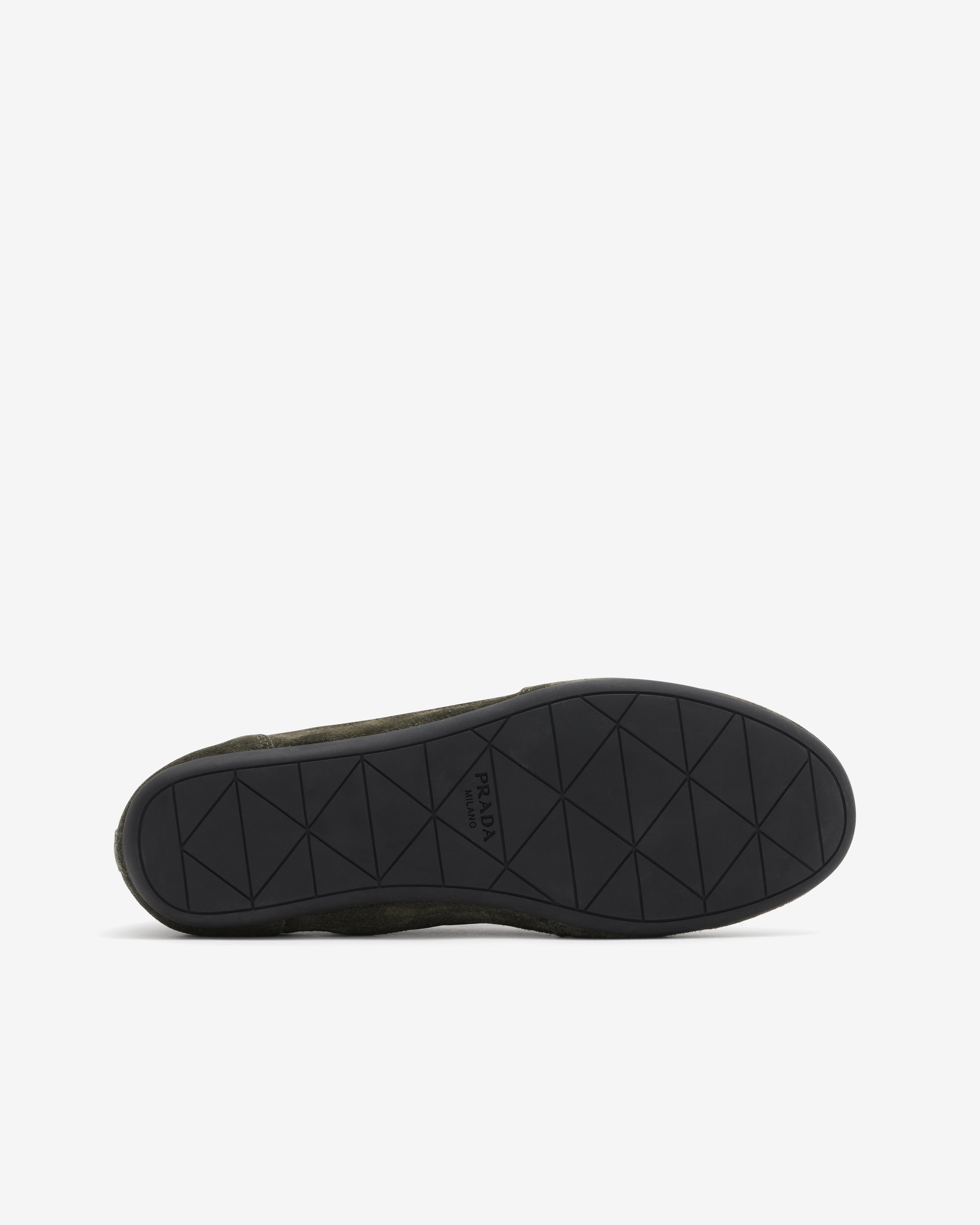 Prada: Men's Collapse Re-Nylon Elasticized Sneakers (Camouflage