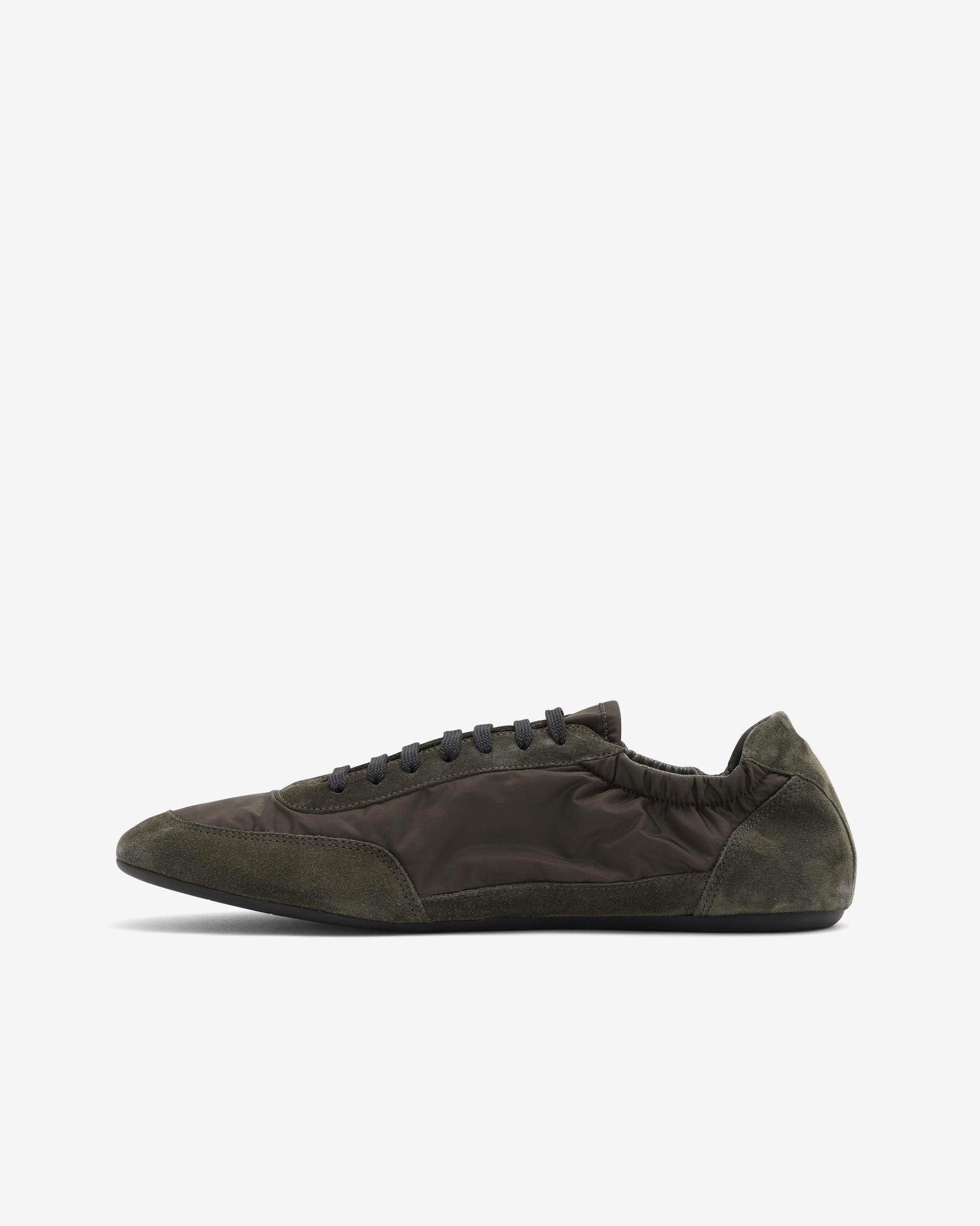 Prada: Men's Collapse Re-Nylon Elasticized Sneakers (Camouflage Green) | DSMNY E-SHOP Prada: Men's Collapse Re-Nylon Elasticized Sneakers (Camouflage Green) | DSMNY E-SHOP