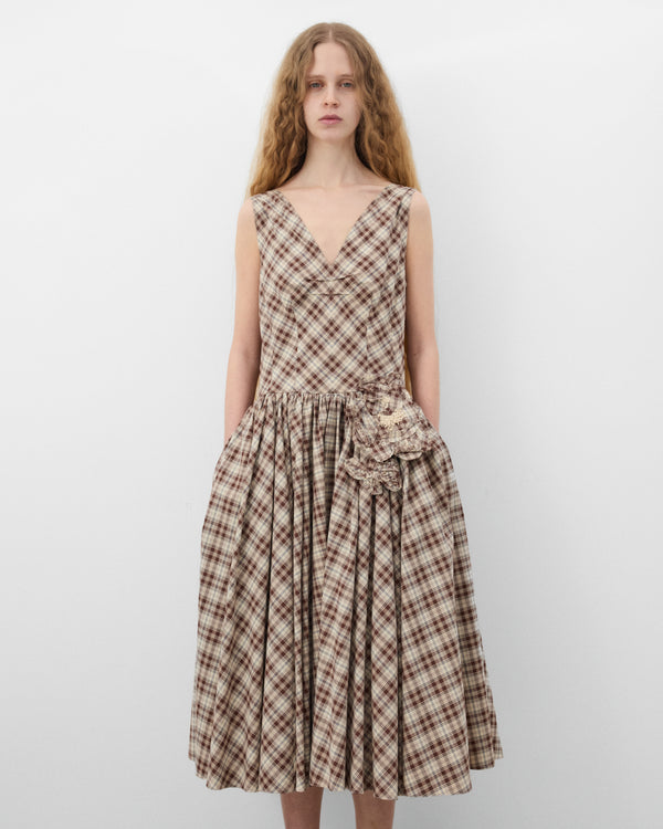 Prada - Women's Midi Dress - (Ivory)