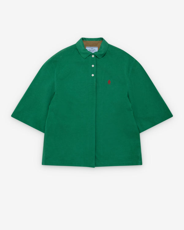 Prada - Women's Old Piqué Blouson - (Green)