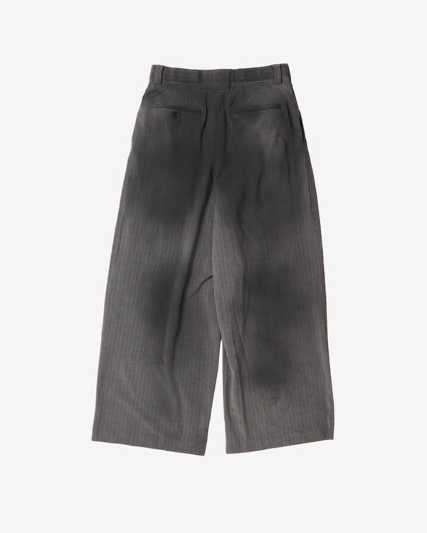 Doublet - Men's Smog Air Stained Trousers - (Grey)
