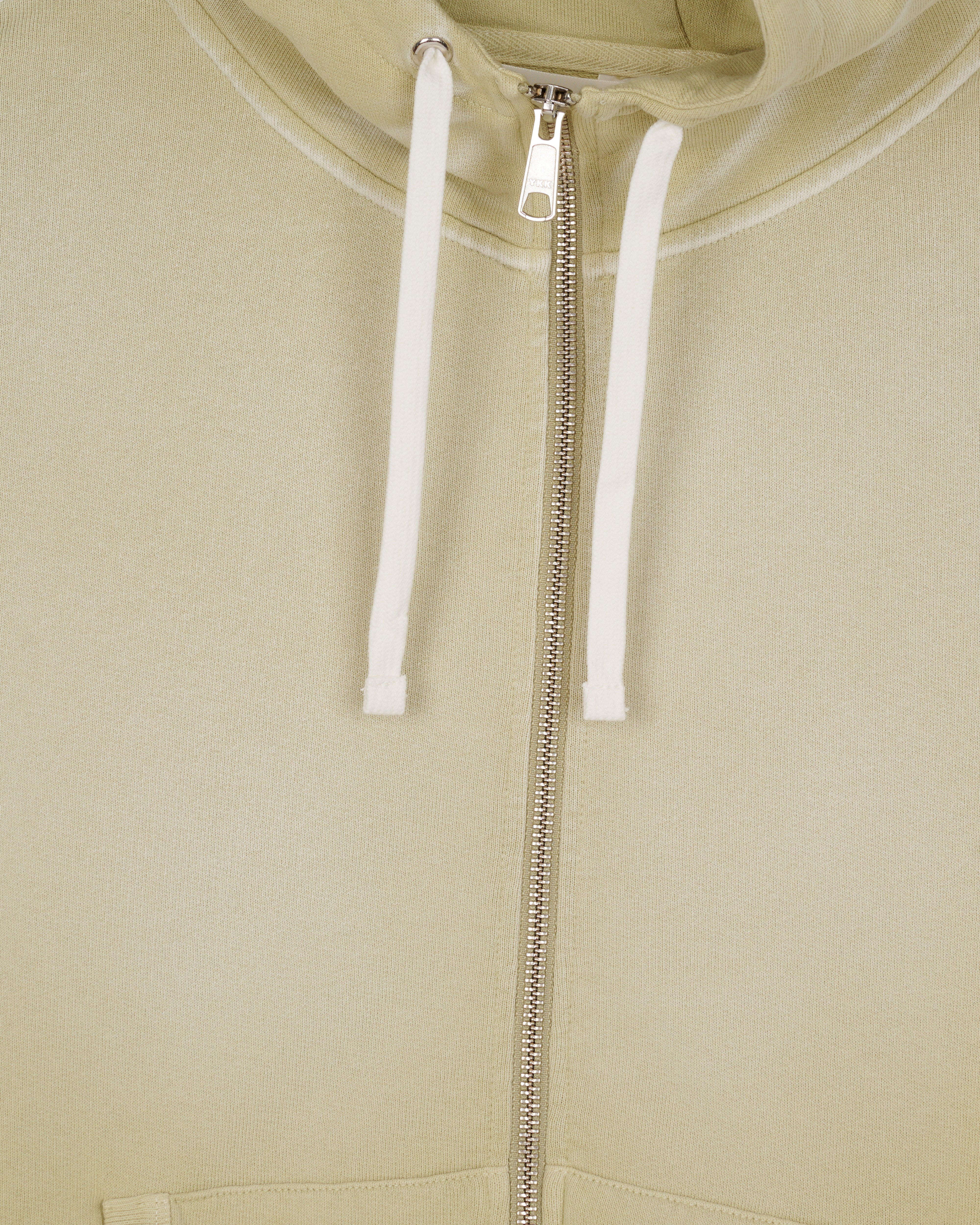 Brain Dead: Men's Padded Elbow Zip-Up Hoodie (Sand) | DSMNY E-SHOP