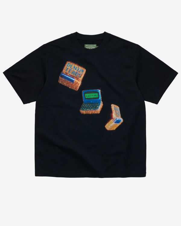 Denim Tears - Men's Pager SS Tee - (Black)