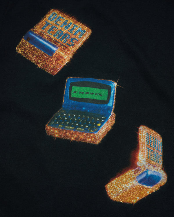 Denim Tears - Men's Pager SS Tee - (Black)
