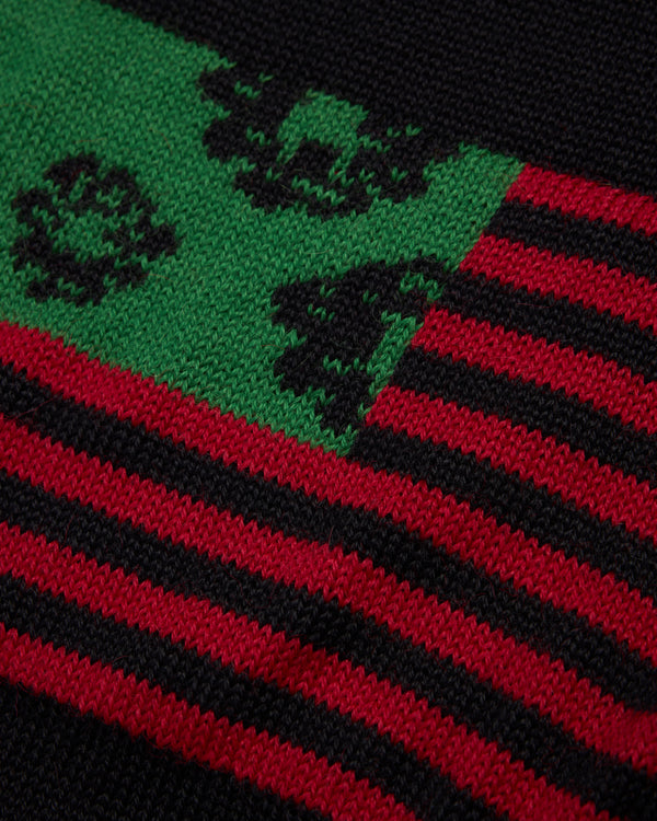 Denim Tears - Men's Pan African Flag Scarf - (Black)