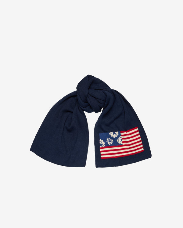 Denim Tears - Men's Pan African Flag Scarf - (Navy)