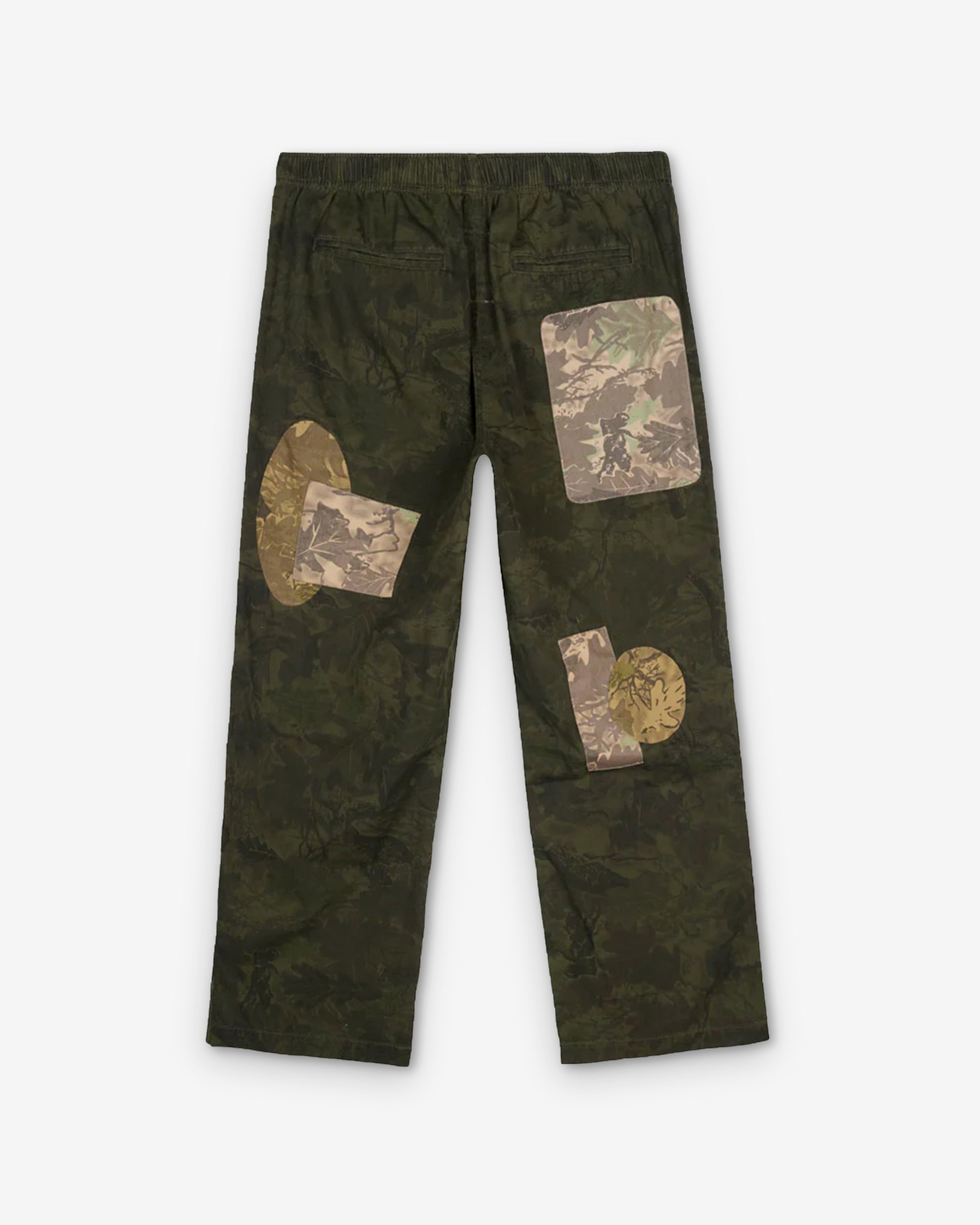 Brain Dead - Men's Patchwork Climber Pants - (Leaf Camo) view 2, Click to Zoom in