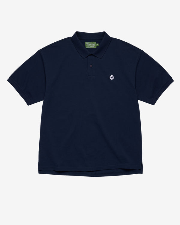 Denim Tears - Men's Peace Wreath Polo - (Navy)
