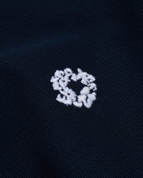 Denim Tears - Men's Peace Wreath Polo - (Navy)
