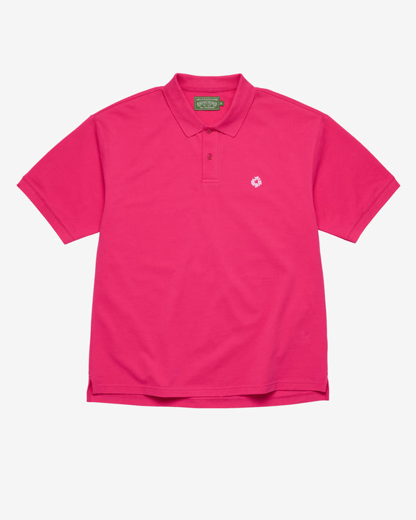 Denim Tears - Men's Peace Wreath Polo - (Pink)