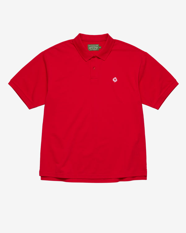Denim Tears - Men's Peace Wreath Polo - (Red)
