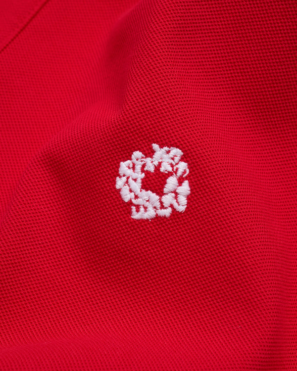 Denim Tears - Men's Peace Wreath Polo - (Red)