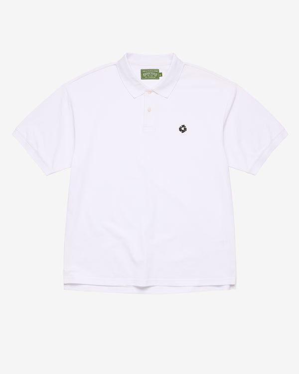 Denim Tears - Men's Peace Wreath Polo - (White)