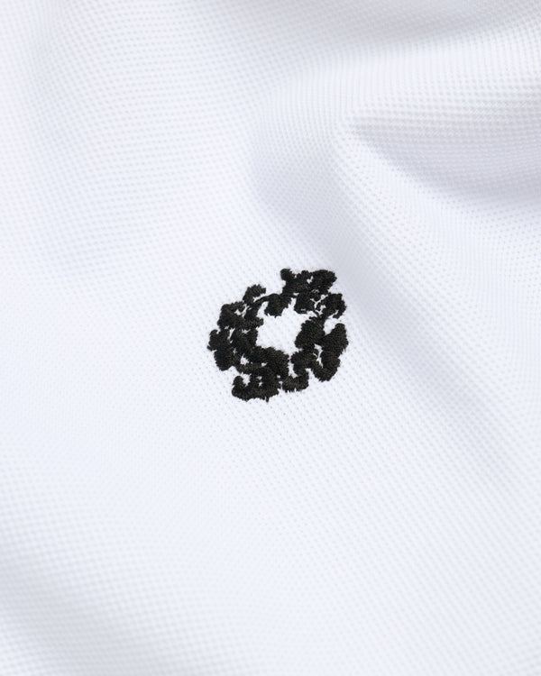 Denim Tears - Men's Peace Wreath Polo - (White)