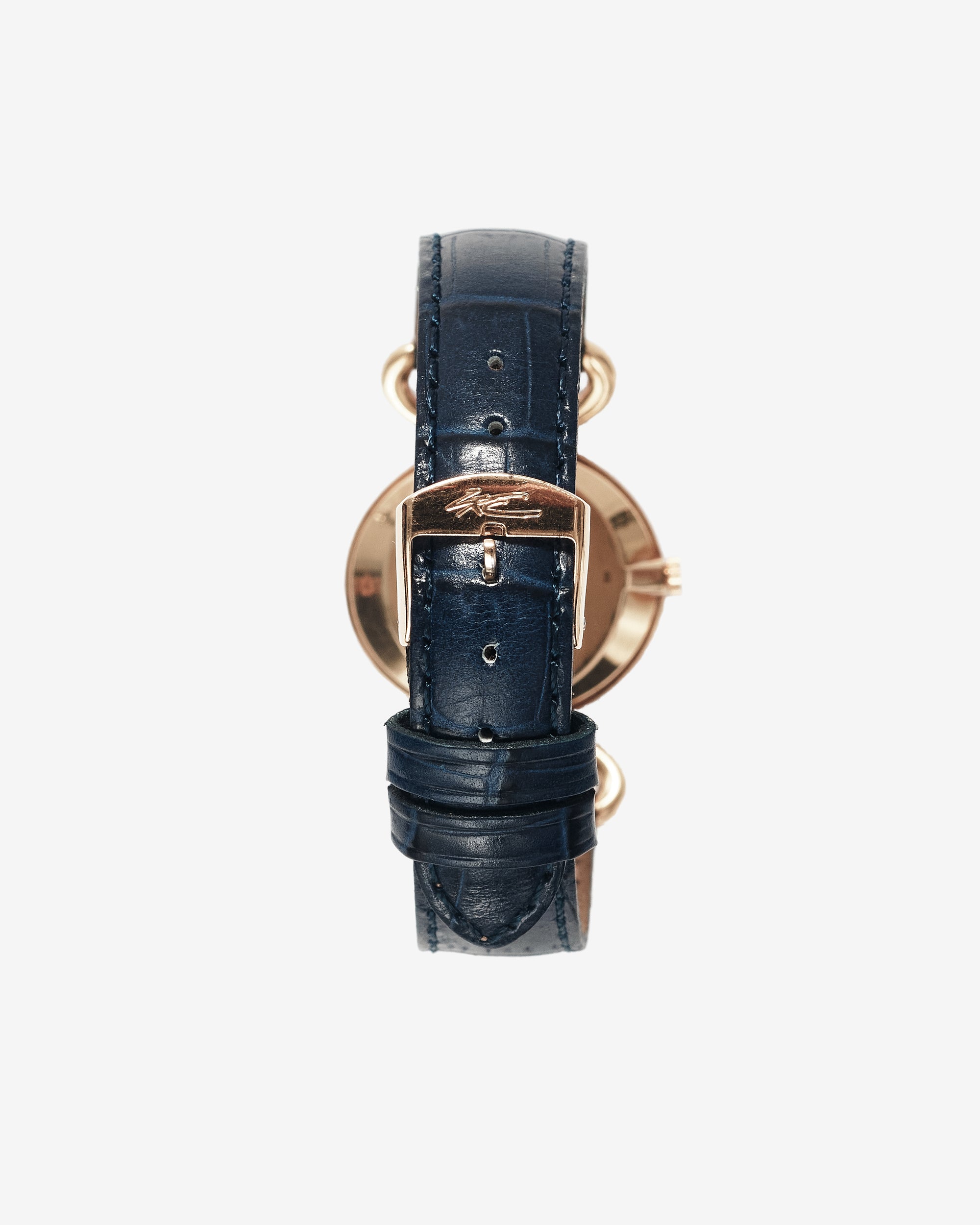 Classic 55 - Piaget Vintage 18k Lapis Dial 9802 - (Yellow Gold) view 2, Click to Zoom in