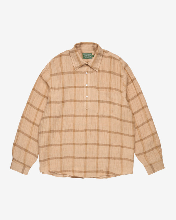 Denim Tears - Men's Pinstripe Pullover - (Tan)