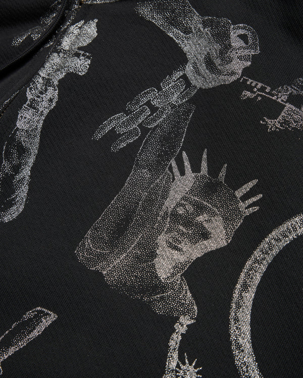 Denim Tears - Men's Plates Zip Hoodie - (Black)