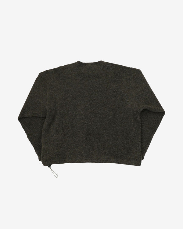 Online Ceramics - Men's Recycled Wool Pullover - (Dark Forest)