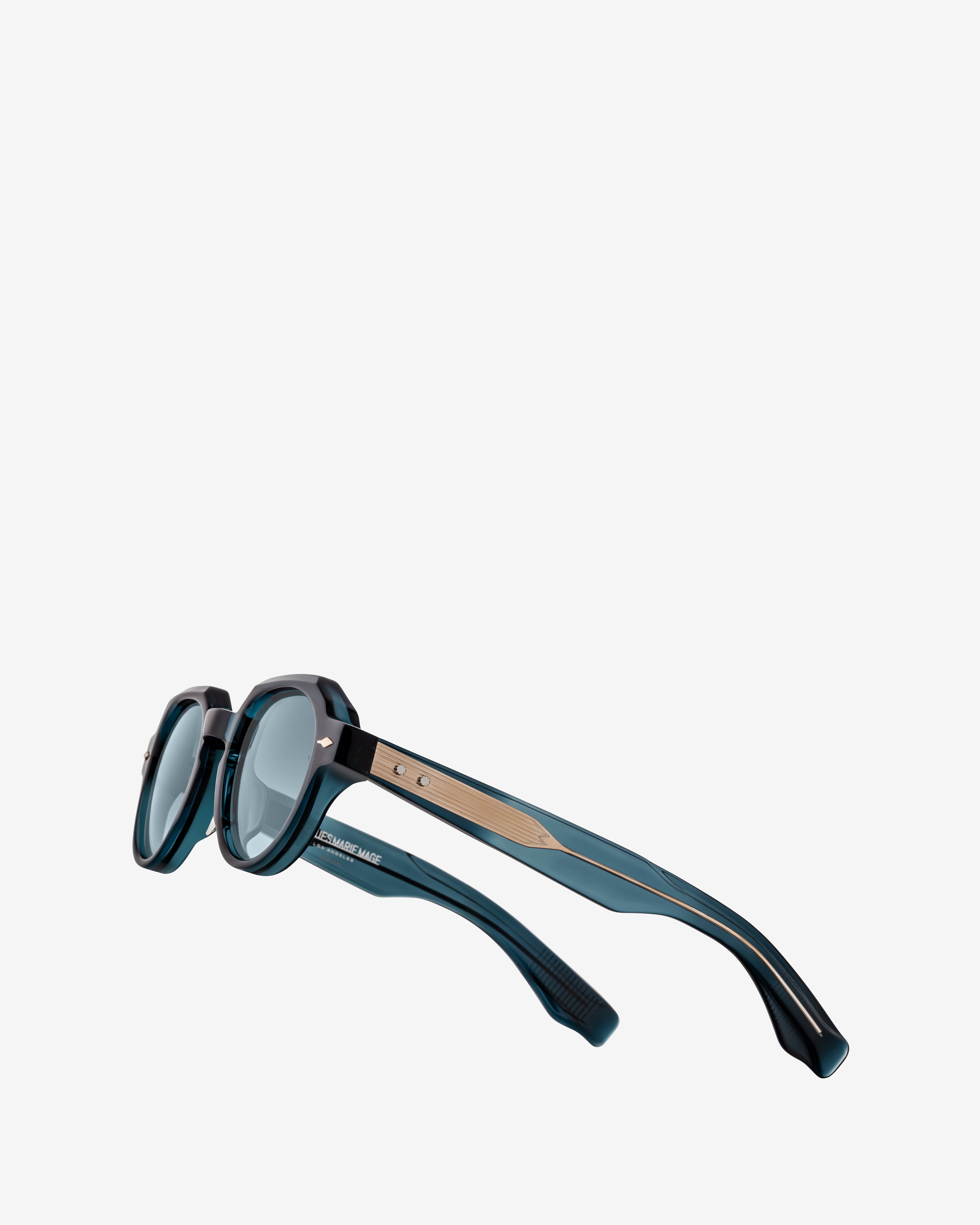 Jacques Marie Mage: Pontian Sunglasses (Indigo) | DSMNY E-SHOP
