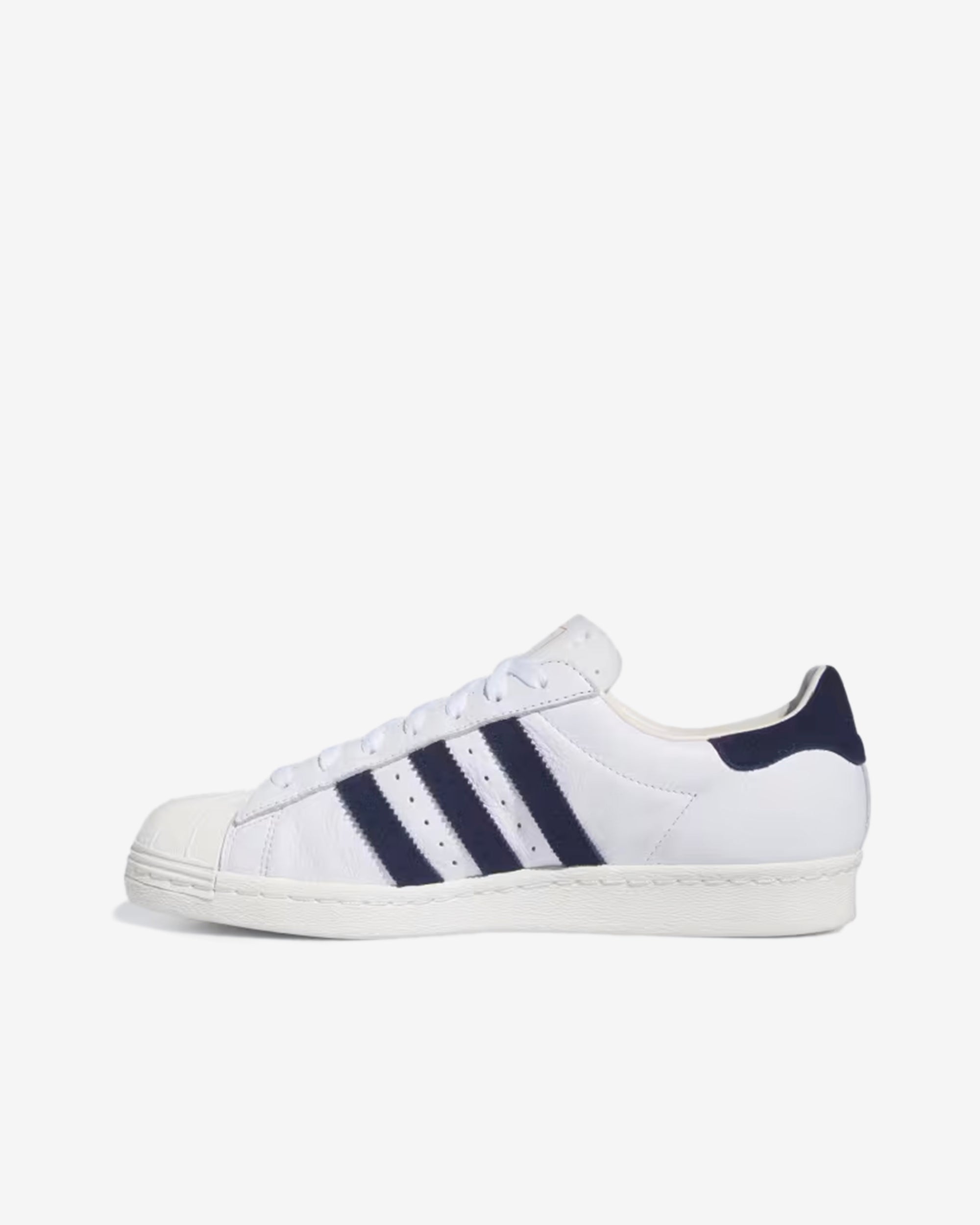Adidas - Pop Trading Co Men's Superstar ADV Sneakers - (White) view 2, Click to Zoom in