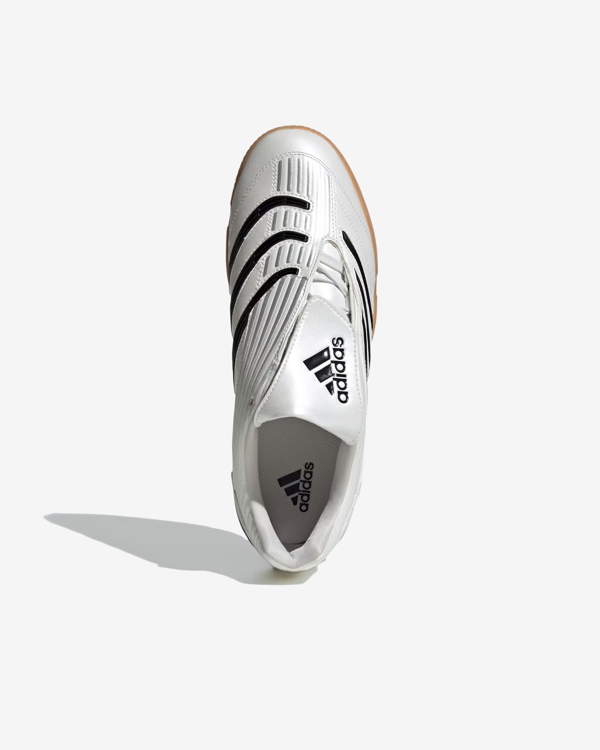 Adidas - Men's Predator Sala Sneakers - (Zero Metallic/Black) view 3, Click to Zoom in