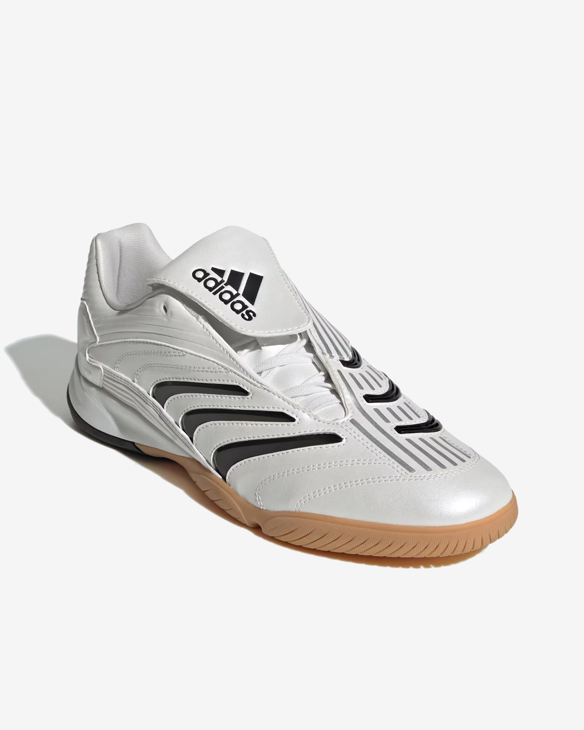 Adidas - Men's Predator Sala Sneakers - (Zero Metallic/Black) view 6, Click to Zoom in