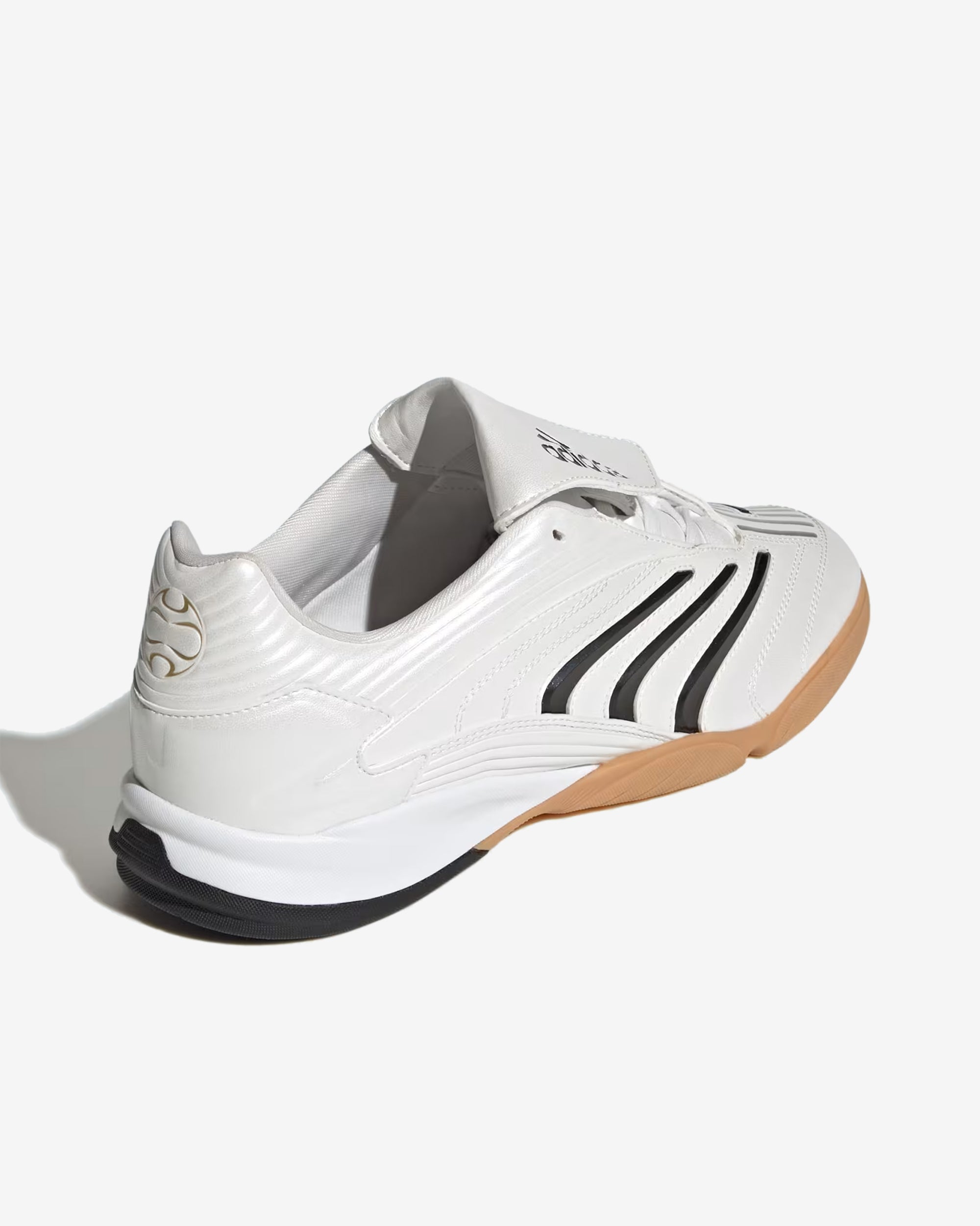 Adidas - Men's Predator Sala Sneakers - (Zero Metallic/Black) view 5, Click to Zoom in