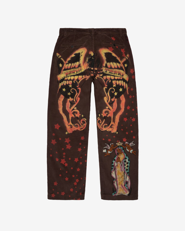 Denim Tears - Men's Peace Corduroy Pant - (Brown)