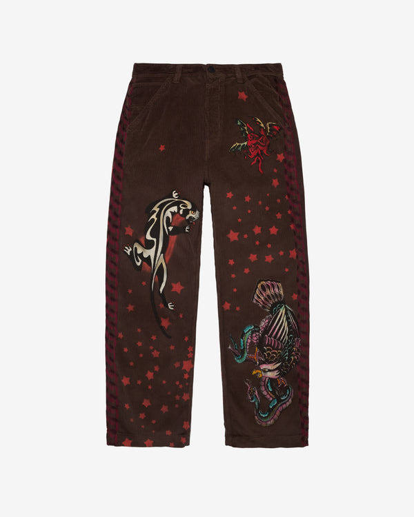 Denim Tears - Men's Peace Corduroy Pant - (Brown)