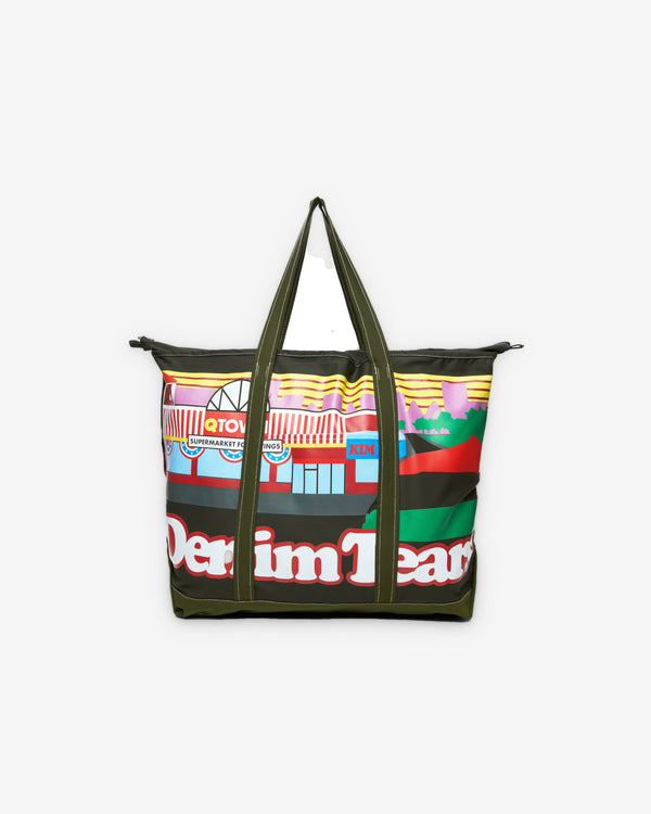 Denim Tears - Men's Q Town Nylon Tote Bag - (Multi)