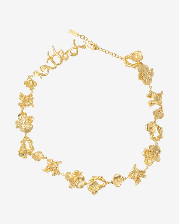 Completedworks - Women's Butter Necklace - (Yellow Gold)