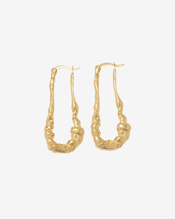 Completedworks - Women's Gold Plated Earrings - (Yellow Gold)