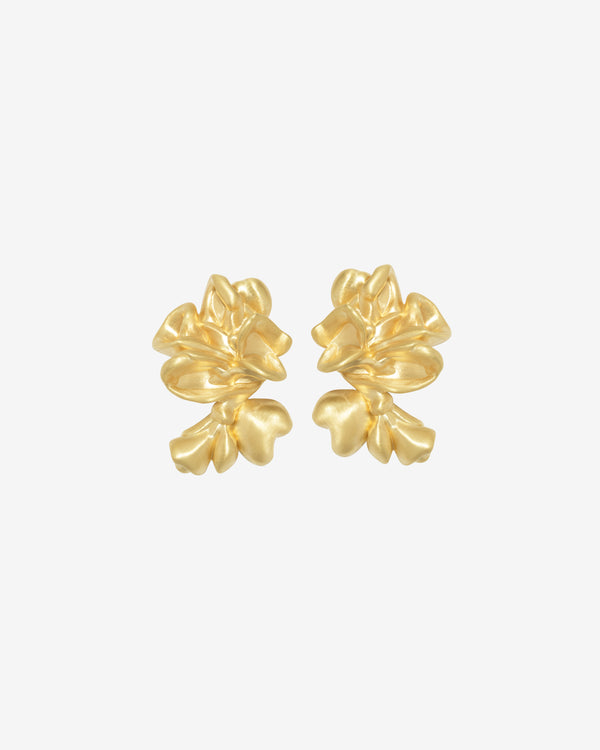 Completedworks - Women's Recycled Gold Vermeil Earrings - (Yellow Gold)