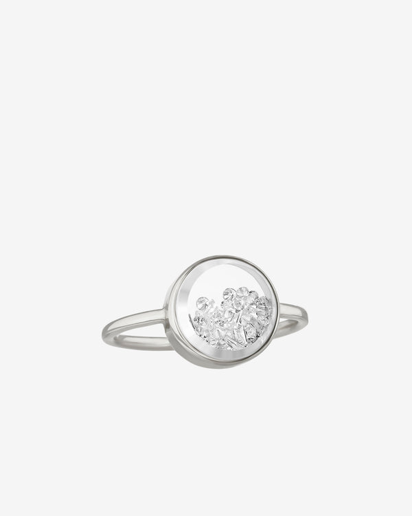 Moritz Glik - Women's Core Circle Ring - (White Gold)