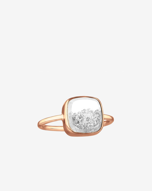 Moritz Glik - Women's Core Cushion Ring - (Rose Gold)
