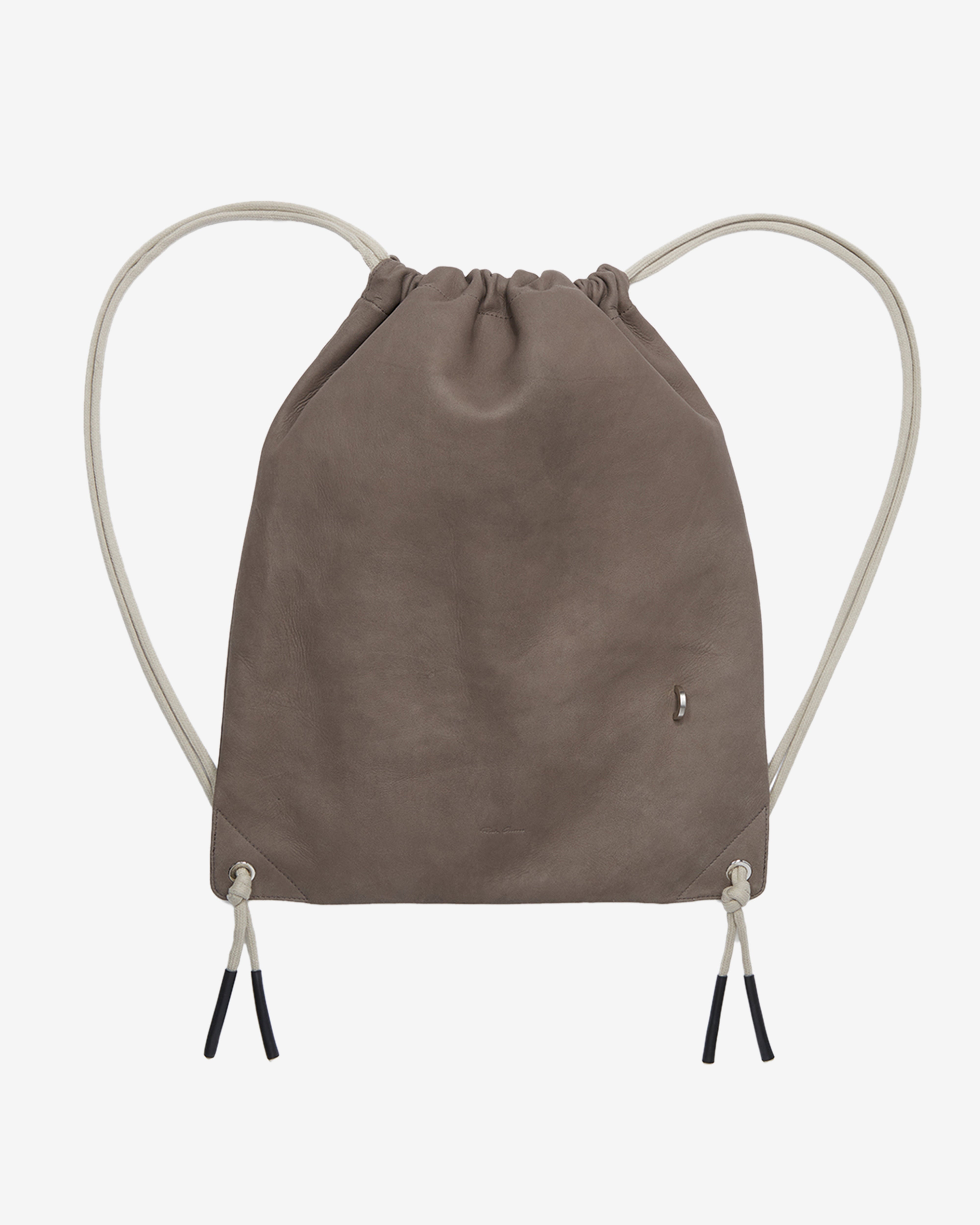 Rick Owens: Men's Drawstring Backpack (Dust) | DSMNY E-SHOP