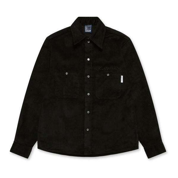 Rassvet - Men’s Lady Luck Corduroy Shirt - (Black)
