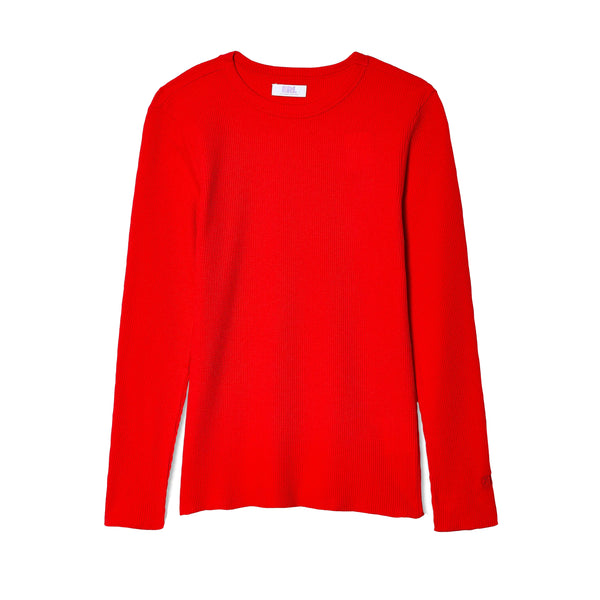 ERL - Men's Waffle Long Sleeve T-Shirt - (Red)