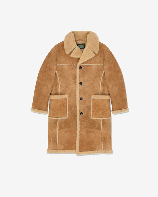 Denim Tears - Men's Winter Recess NYC '23 Shearling Jacket - (Tan)