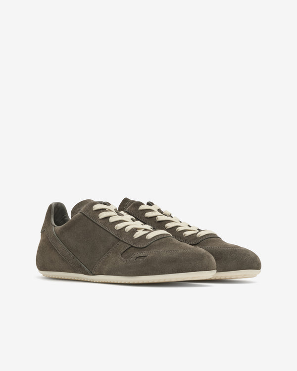 Rick Owens - Men's Suede Minimal Sneaker - (Euca/Milk)